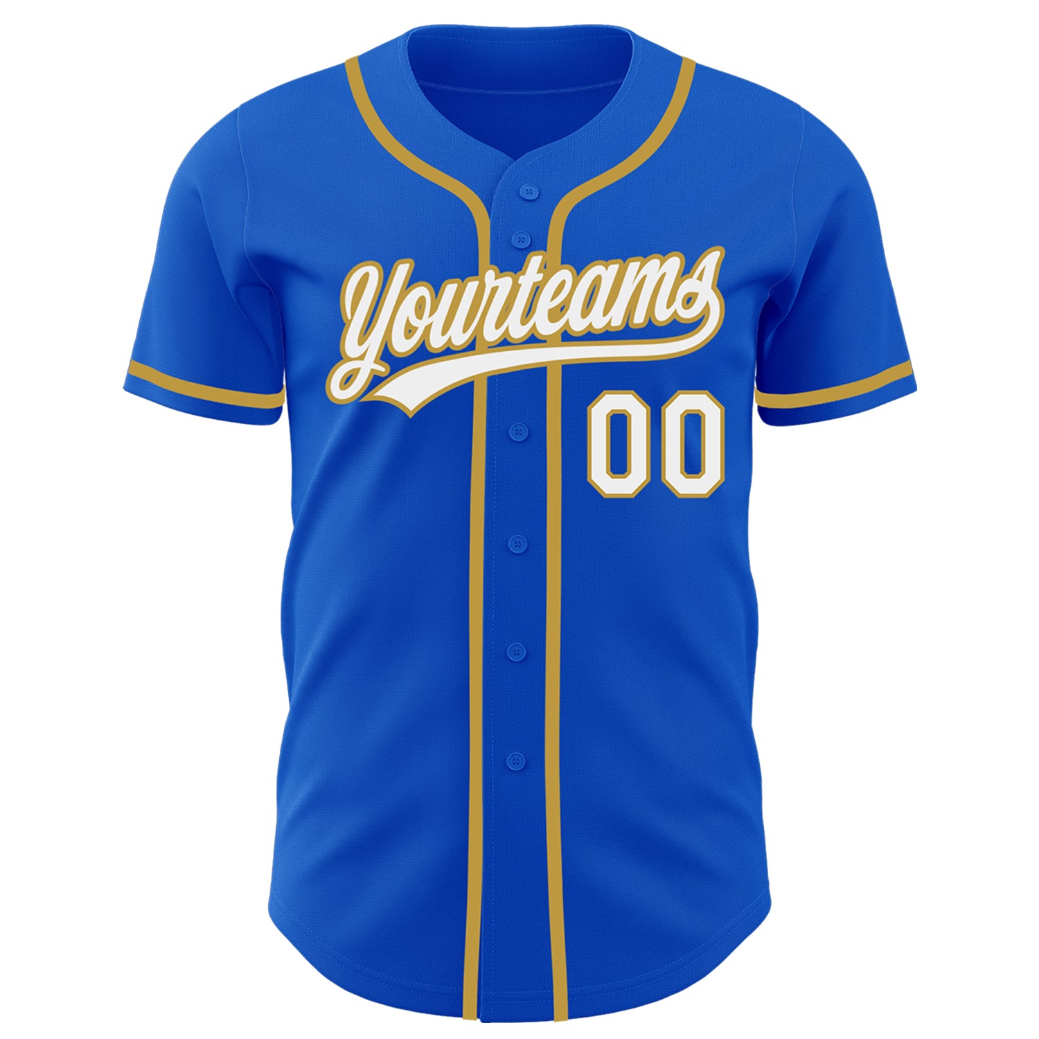 Custom-Thunder-Blue-White-Old-Gold-Baseball-MLB-Jersey-6286