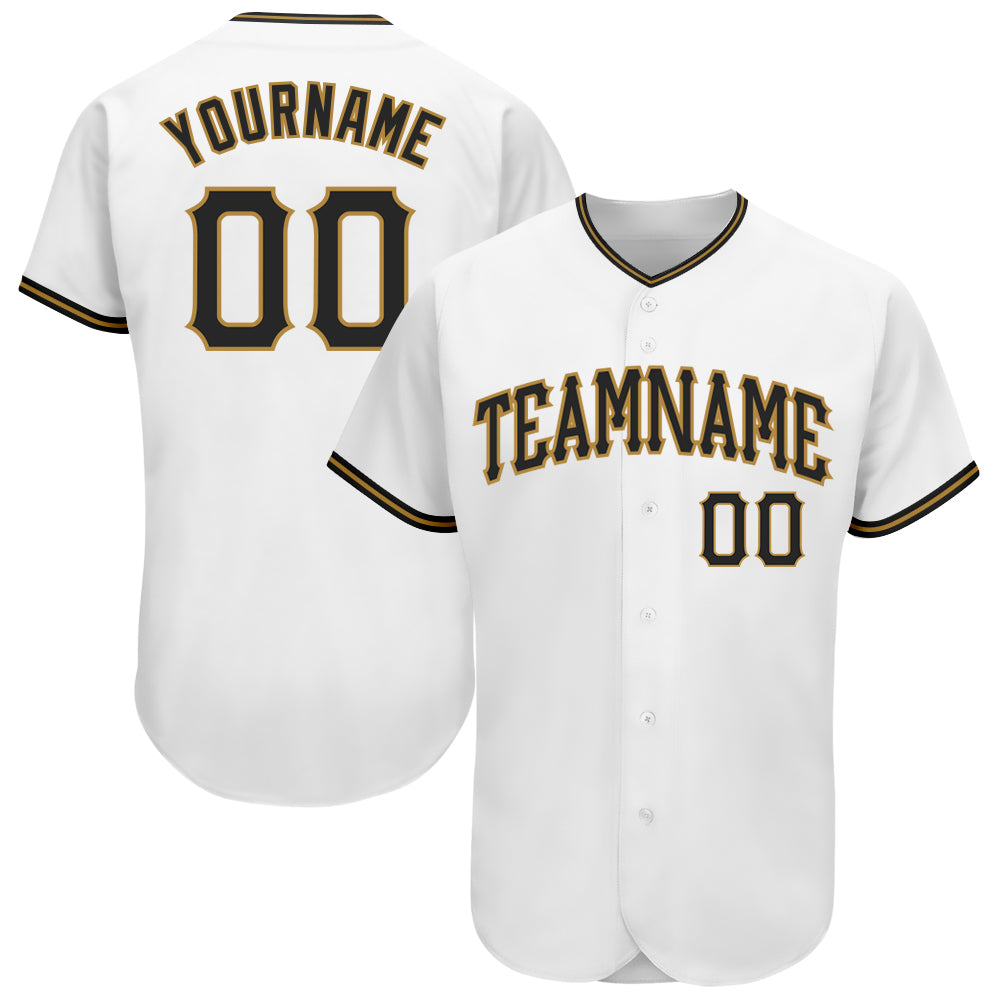 Custom-White-Black-Old-Gold-Baseball-MLB-Jersey-9198