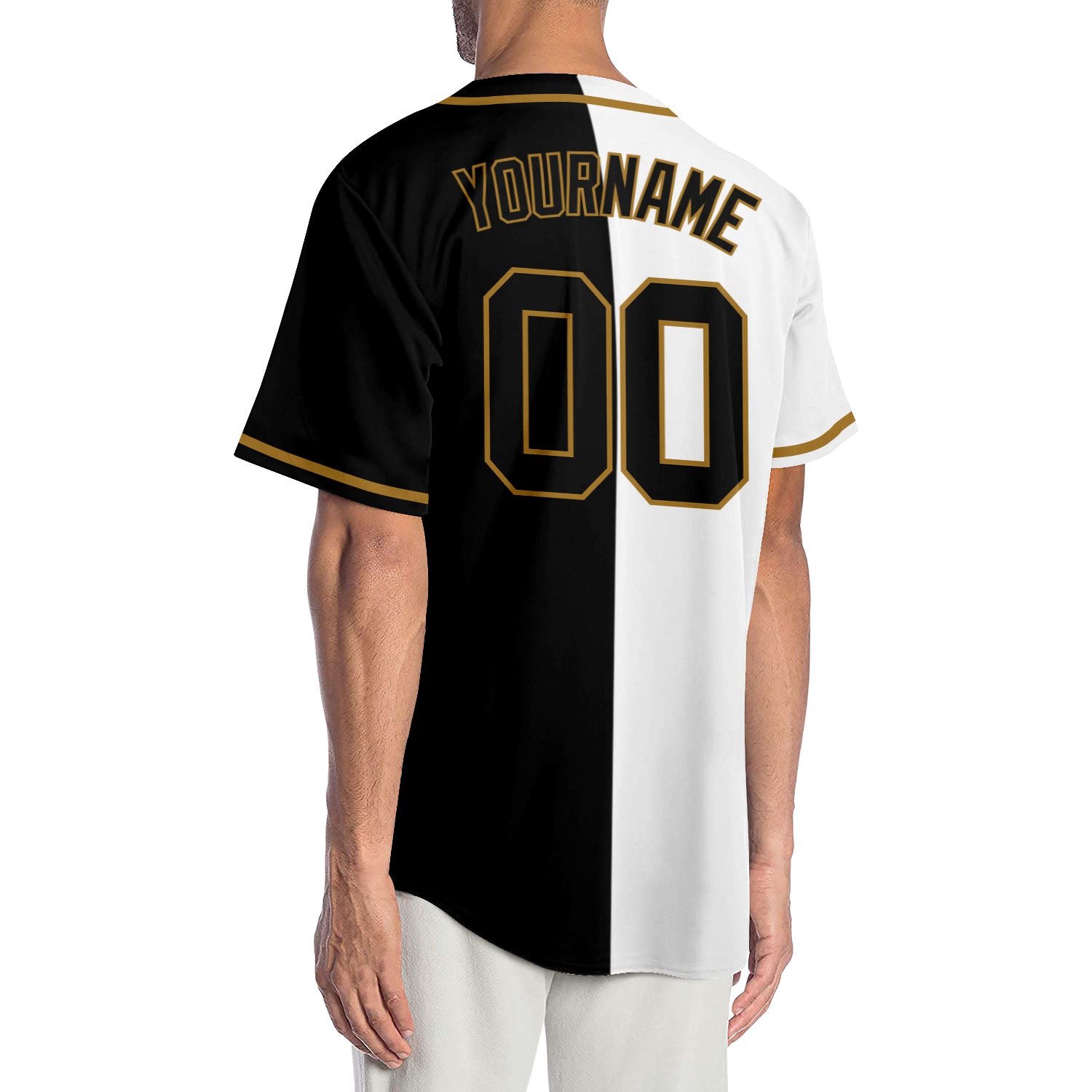 Custom-White-Black-Old-Gold-Split-Fashion-Baseball-MLB-Jersey-3847