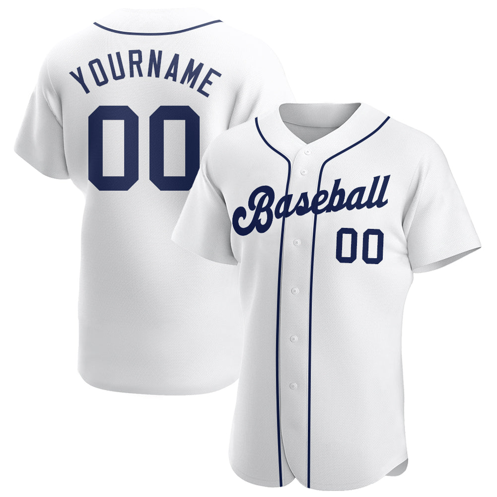 Custom-White-Navy-Baseball-MLB-Jersey-1124
