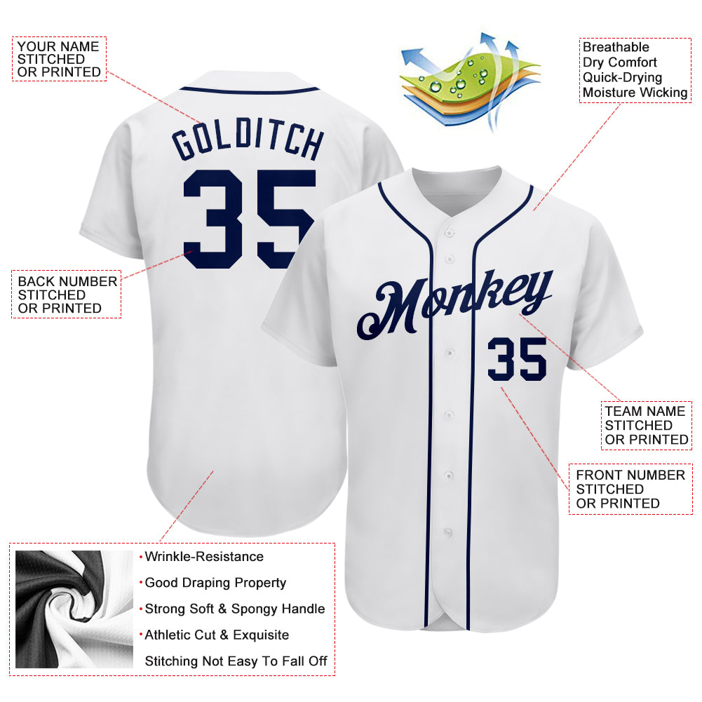 Custom-White-Navy-Baseball-MLB-Jersey-2516
