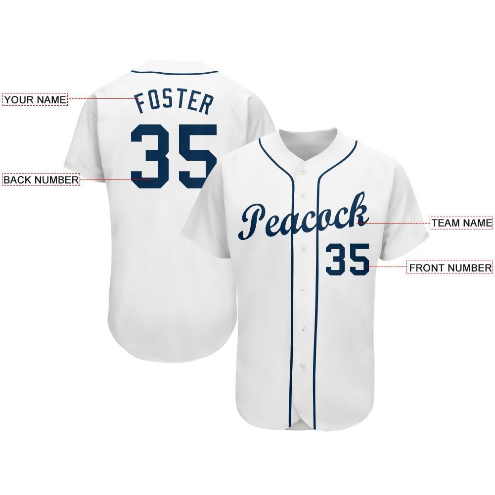 Custom-White-Navy-Baseball-MLB-Jersey-8701