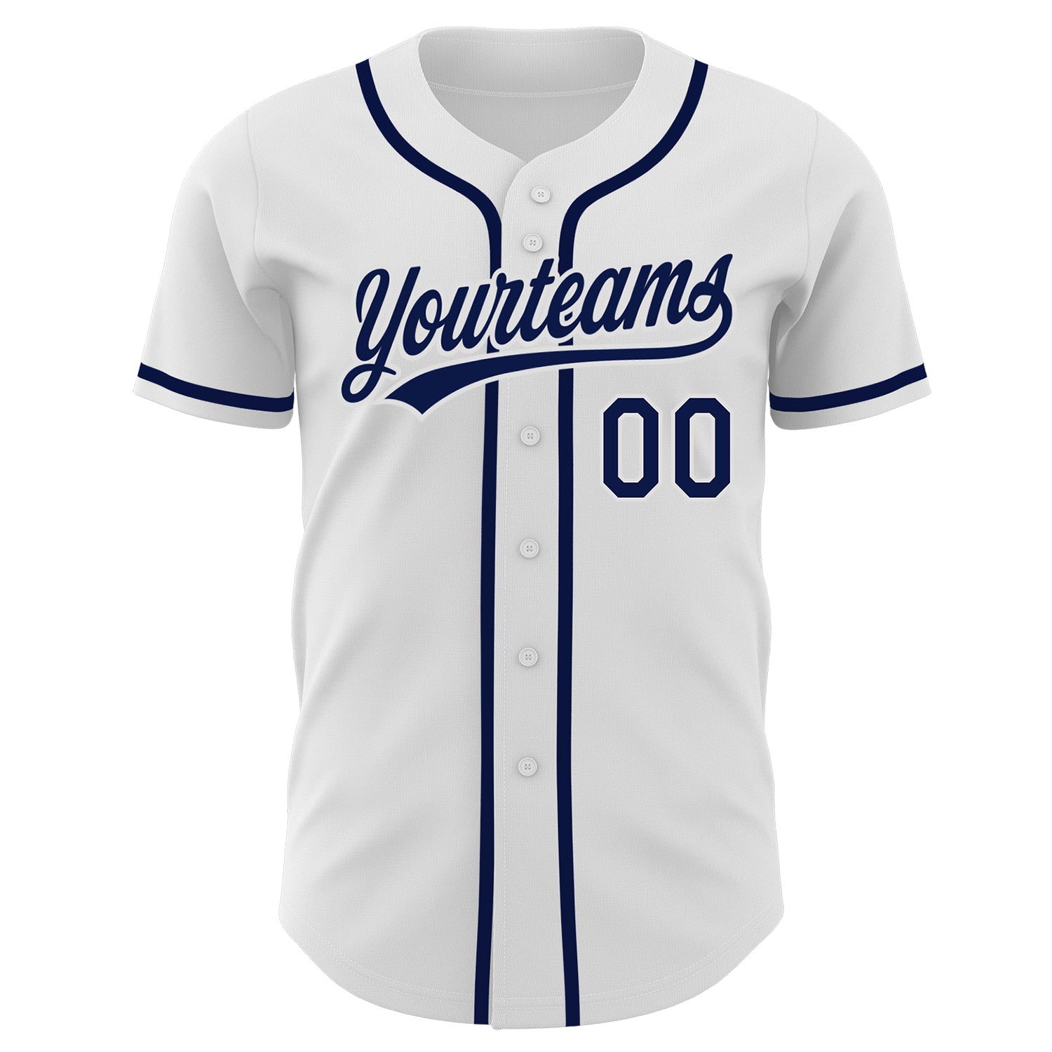 Custom-White-Navy-Baseball-MLB-Jersey-9099