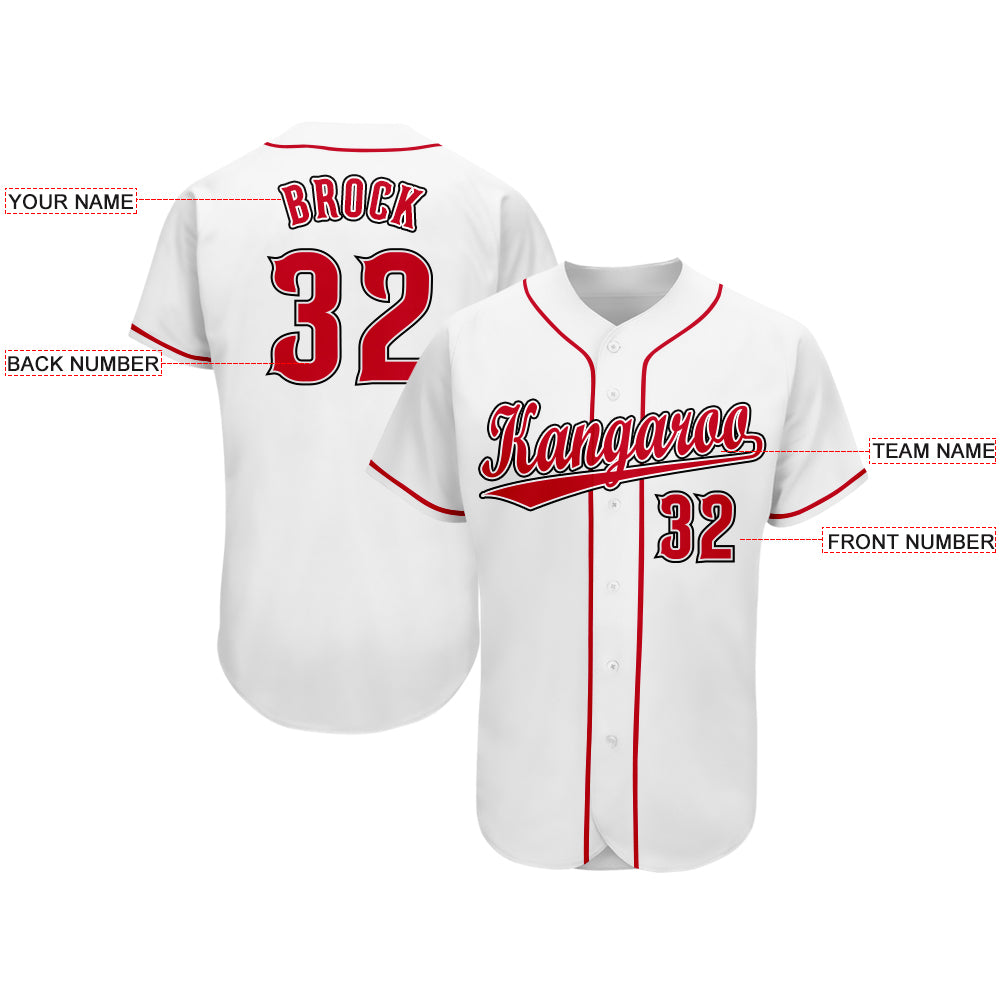 Custom-White-Red-Black-Baseball-MLB-Jersey-7151
