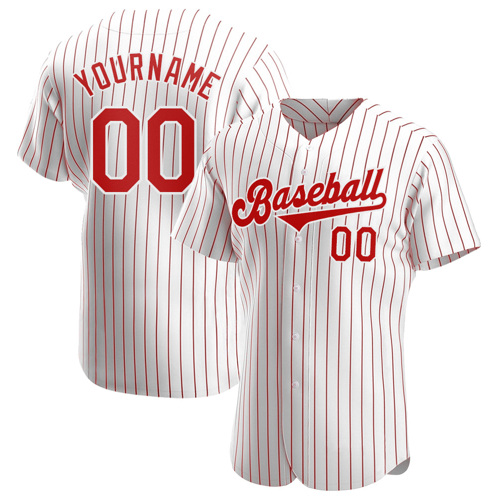 Custom-White-Red-Pinstripe-Red-White-Baseball-MLB-Jersey-6913