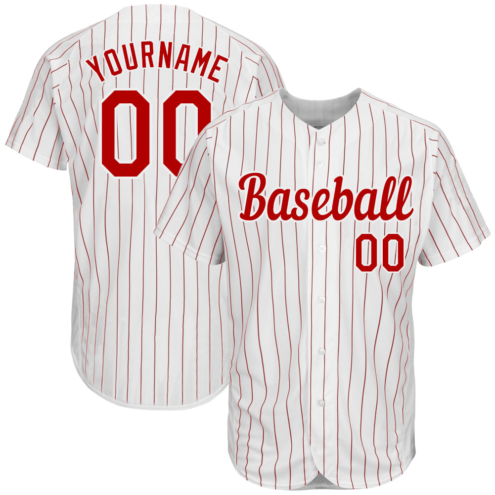 Custom-White-Red-Pinstripe-Red-White-Baseball-MLB-Jersey-7314