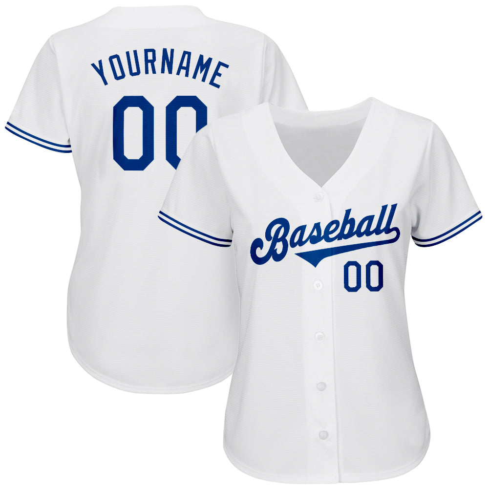 Custom-White-Royal-Baseball-MLB-Jersey-3798