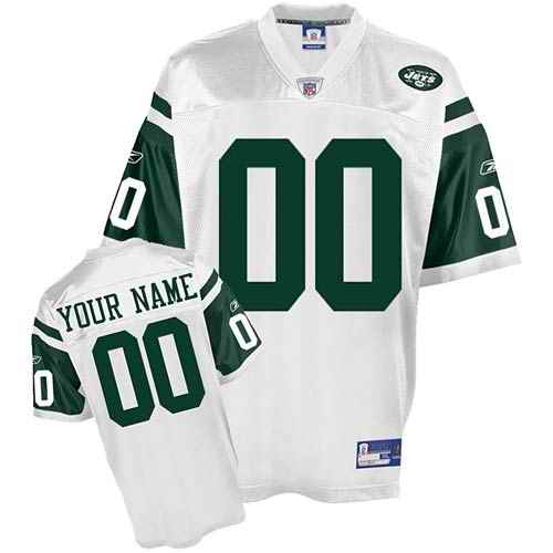 New-York-Jets-Youth-Customized-White-NFL-Jersey-5679